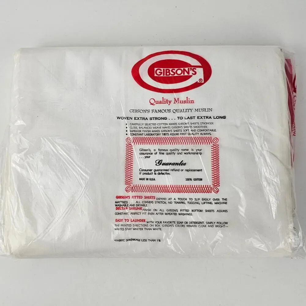 Vintage white cotton